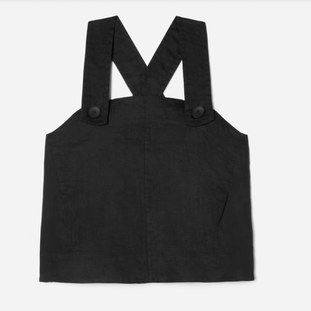 The Apron Linen Tank
